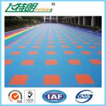 Plastic Playground Rubber Flooring All Weather Multifunction 97% Rebound Rate