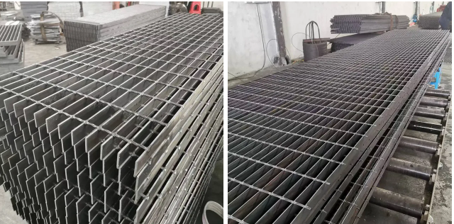 Stainless Steel Bar Grating with Customizable Sizes Optimal Drainage and Lightweight Design for Industrial Walkways