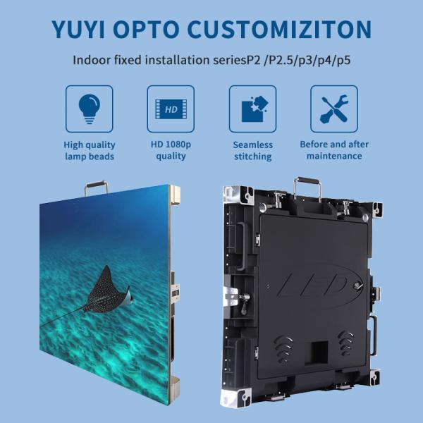 Indoor P2.5 P3 P4 LED Display Module Full Color For Meeting Room Monitor