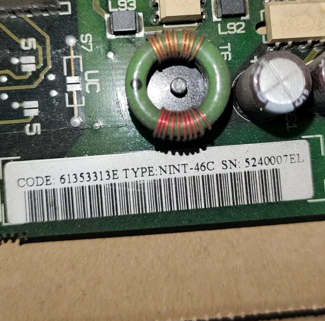 NINT-46C ABB Network Interface Module AC 800M controllers enabling high-speed