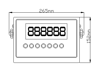 BXK315A1-10 Weighing Indicator – Reliable Precision & Advanced Features