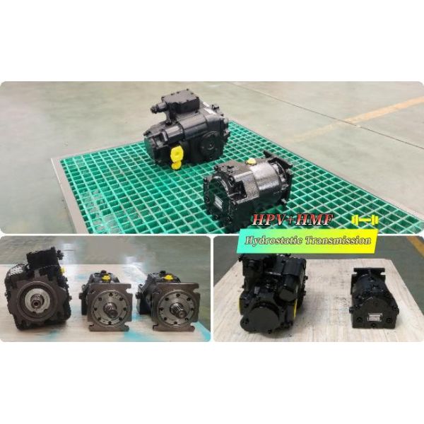 highland tandem hydraulic pump Efficient Hydrostatic Transmission Simple Layout Hydraulic Components For Agricultural Machinery
