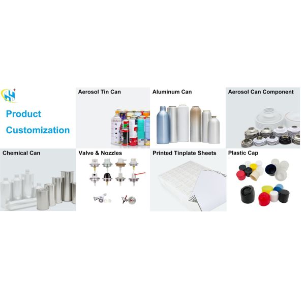 Custom Printed Empty Aerosol Cans Professional Auto Detailing Spray Cans