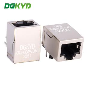Buy cheap KRJ-060WDNL RJ45 Power Grid Interface Connector With Filter Socket Interface Network Communication product