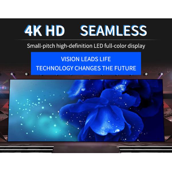 Customized P1.86 Small Pitch LED Display Video Wall With SDK Function / Photo Media