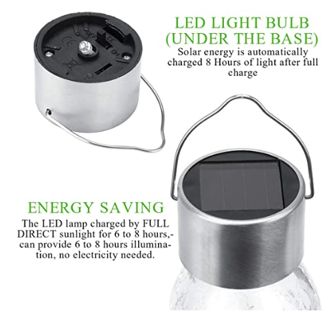 Multicolor 1.2V Outdoor Hanging Solar Ball Lights