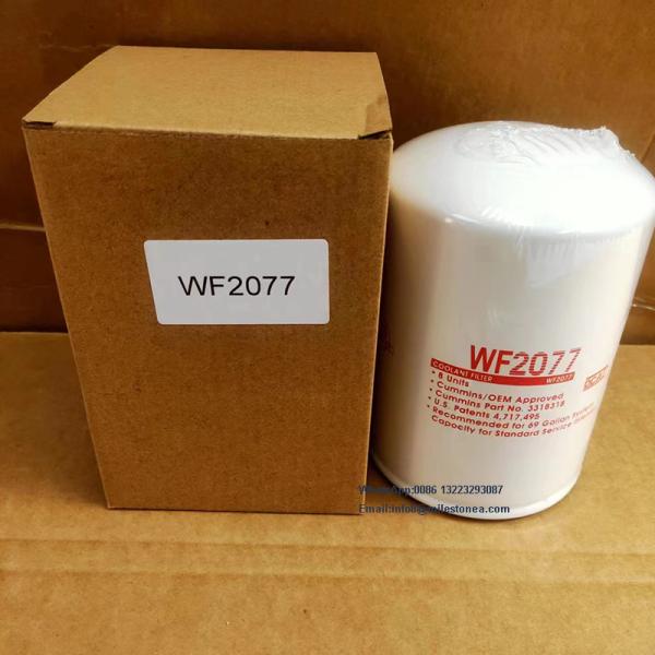 WF2077 Excavator Coolant Filter Element Oil Water Separator WF2077