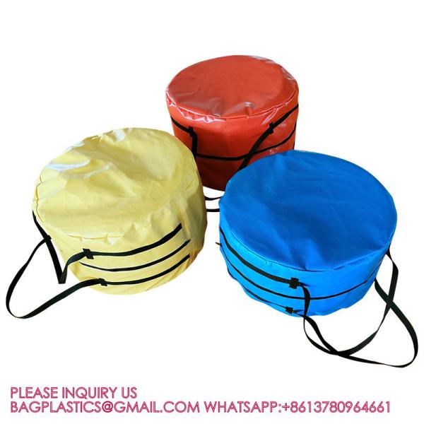 PVC Material Slip Proof Dog Agility Tunnel Wire Supported Dog Training Tunnel 600mm