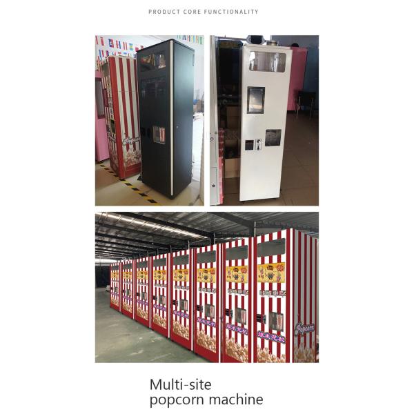 Commercial Popcorn Maker Machine Fully Automatic Intelligent Popcorn Vending Machine