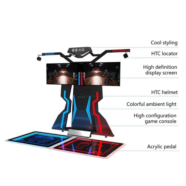 Revolutionize Your Entertainment Top VR Amusement Equipment with Easy Operate Development VR System and Deepoon VR Glasses