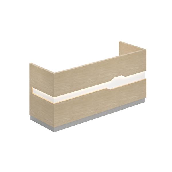 Modern Design Reception Desk with Customizable Logo and Custom Sizes for Office Salon Hotel
