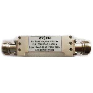 Buy cheap 2483.5MHz 35dB LC Band Stop Filter 50ohm Wide Band Reject Filter product