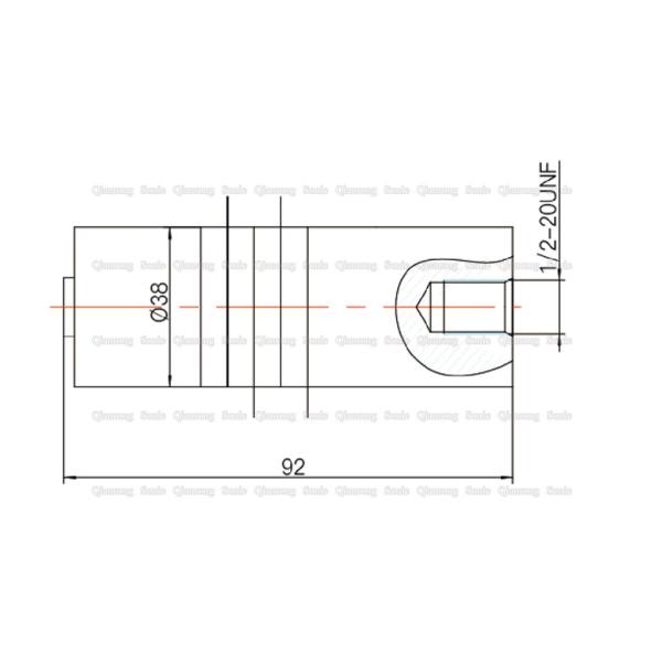 38mm Diameter 28Khz Ultrasonic Vibration Transducer For Portable Spot Welding
