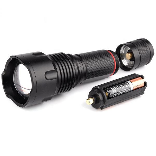 High power rechargeable LED tactical flashlight, 5 modes LED Emergency Flashlight for Police Use