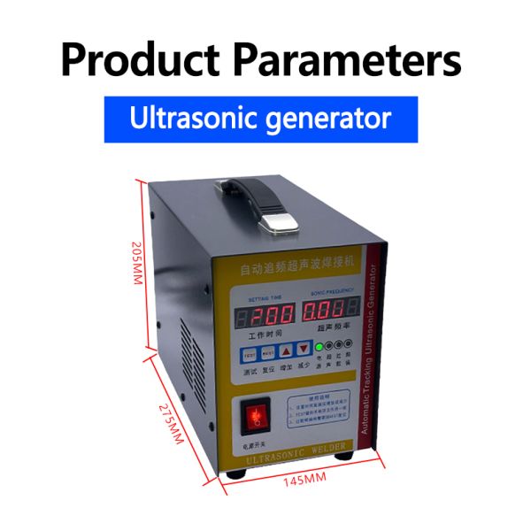 28kHz Ultrasonic Plastic Welding Machine in operation