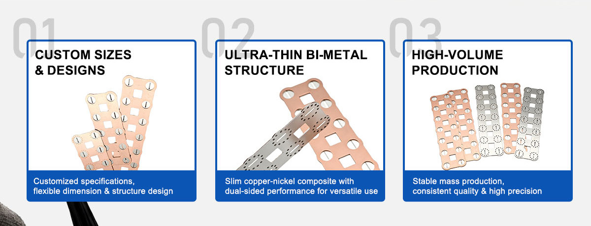Copper-Nickel Composite Strip for Electronics — Low Resistance, Custom Build