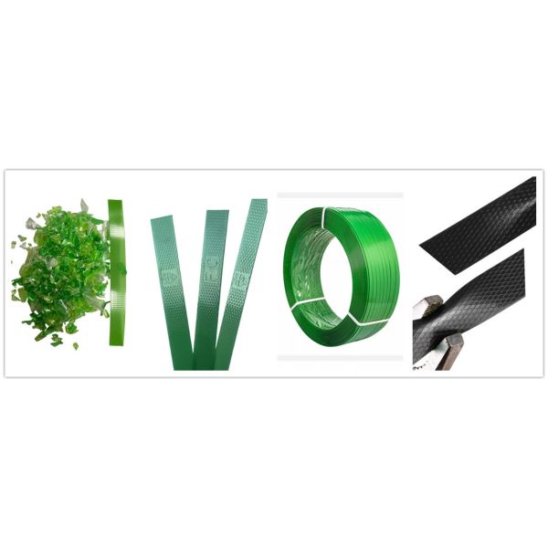 PET strapping industrial applications