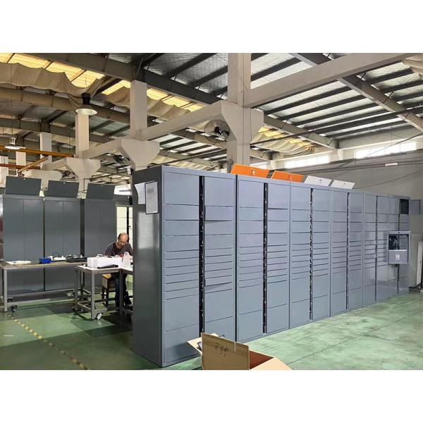 Efficient and Reliable Parcel Delivery Lockers with Coin Bill Card QR Code Options