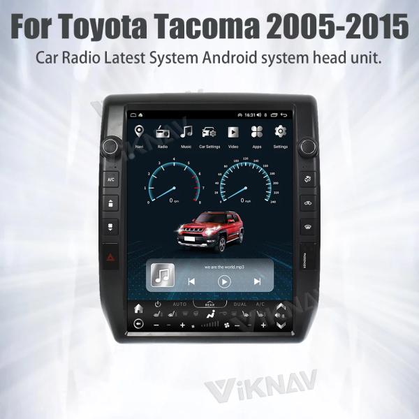 12.1inch Car Radio For Toyota Tacoma 2005-2015 Android Auto wireless Carplay GPS Navigation LCD Display Screen Multimedia player