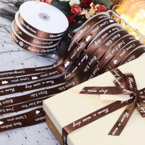 ISO9001 Elastic Gift Bows Customized Ribbon Bow With Elastic Loop