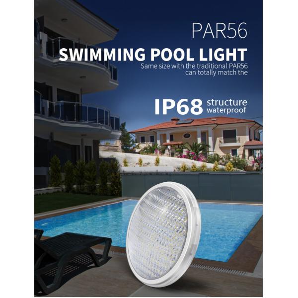 Swimming Pool Waterproof Spa Lights IP68 ABS 12 Volt Par56 2835SMD Chip