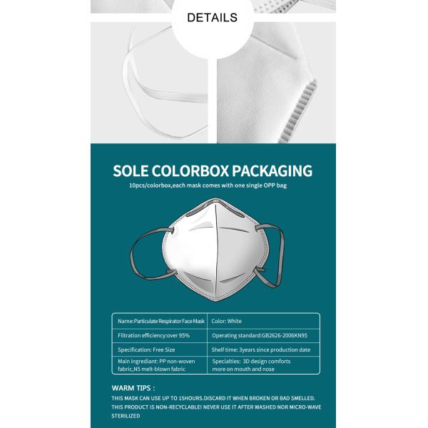Skin Friendly BFE 99% Hypoallergenic Face Mask