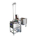 Automatic Protein Cereal Bar Chocolate Coating Machine With Chocolate Melting