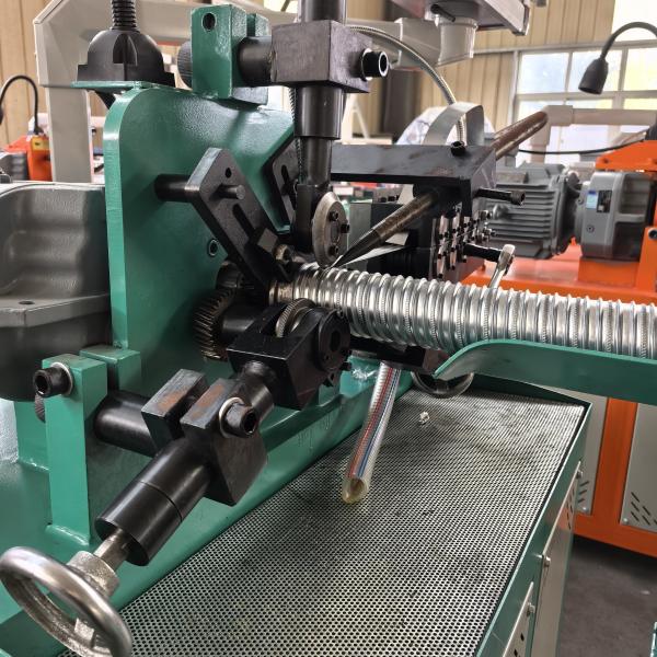High Efficiency Galvanized Steel Corrugated Pipe Roll Forming Machine Metal Wave Pipe Manufacturing Equipment