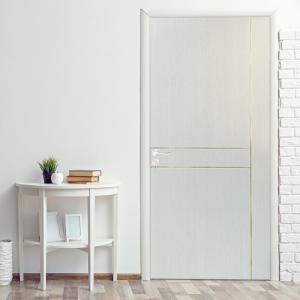 Buy cheap 22 Inch Solid Wood Modern Interior MDF Panel Doors Simple Teak Wood Door product