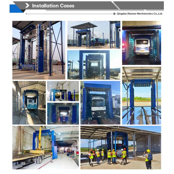 Risense Popular Fully Automatic Bus and Truck Wash Machine Risense CB-730/High Pressure Automatic Truck Wash