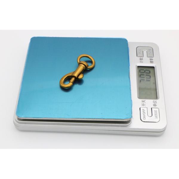High end antique gold zinc alloy 7.08 grams metal swivel trigger snap hook for lanyard