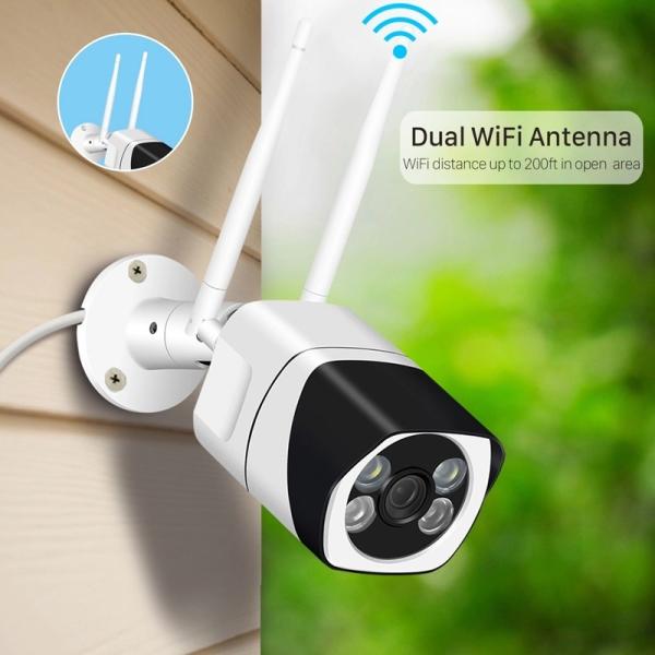Tuya Smart Wireless Surveillance Cameras PTZ IP Camera Auto Tracking 2.4G WiFi