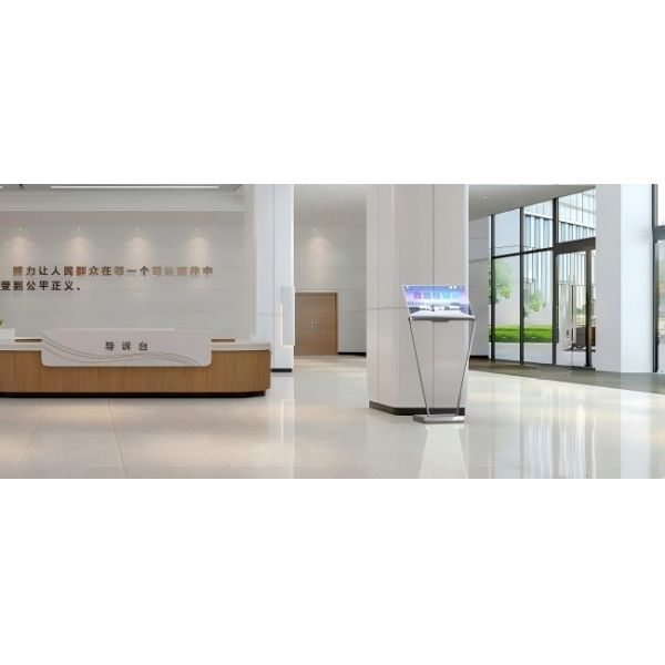 30 Inch Transparent Interactive OLED Information Display For Smart Visitor Experience Systems