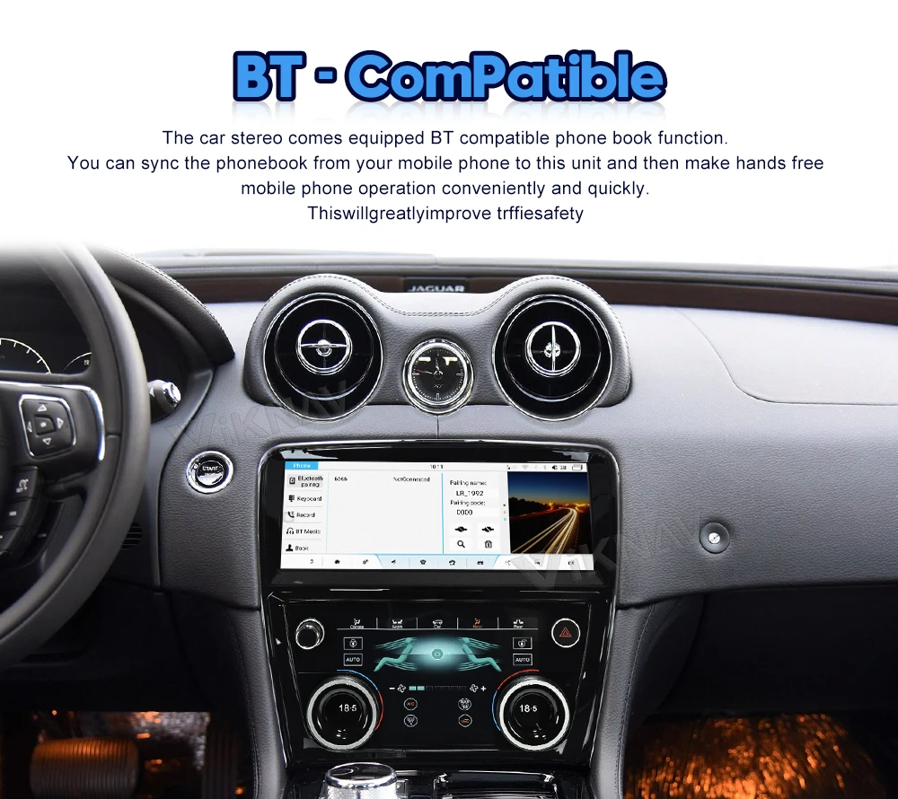 XJL XJ 351 Jaguar Stereo Upgrade 2009-2016 Android Car Radio 128G Multimedia Video Player