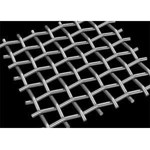 Buy cheap Crusher Woven Crimped Vibrating Screen Wire Mesh For Mining product