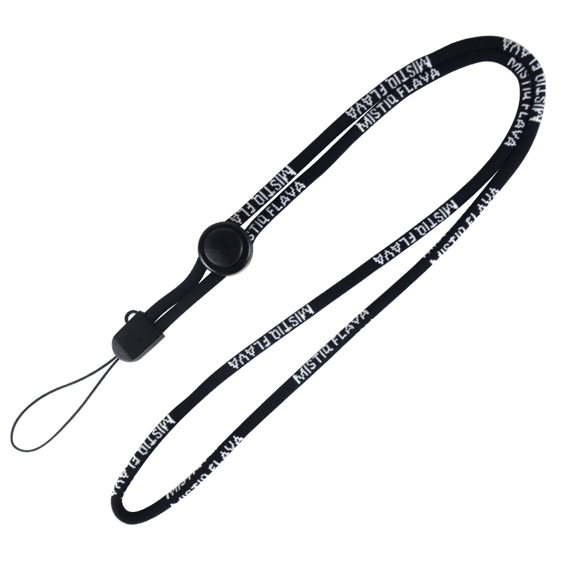 Eco Friendly Adjustable Paracord Lanyard String Tag Holder Keychain Custom Logo