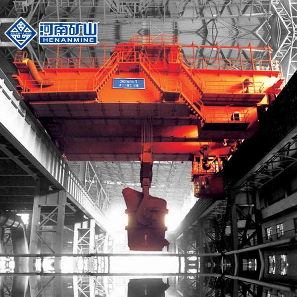40m Factory Overhead Crane 75 Ton - 320 Ton Double Girder Bridge Crane