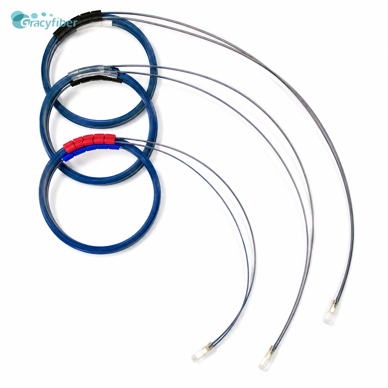 High Precision Fiber Collimator Array , Optical Fiber Array Collimator For Optical Sensors