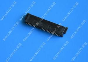 Buy cheap Lightweight Through Hole SAS To SATA Connector Rectangular 6 Gbps 22 Position product