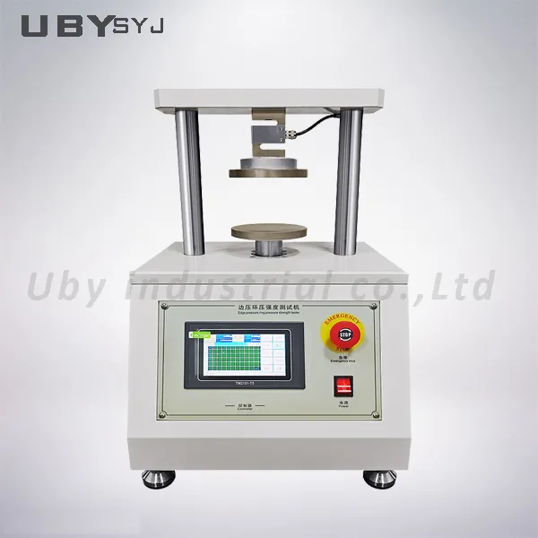 UP-6000 Ring Crush Tester with High-grade Ball Screws, Digital Display, and Computer Control for Precision Compression Testing