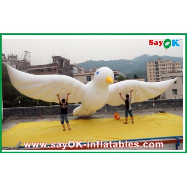 Large Custom Inflatable Products Lovely Giant Helium Animal Flying Dove