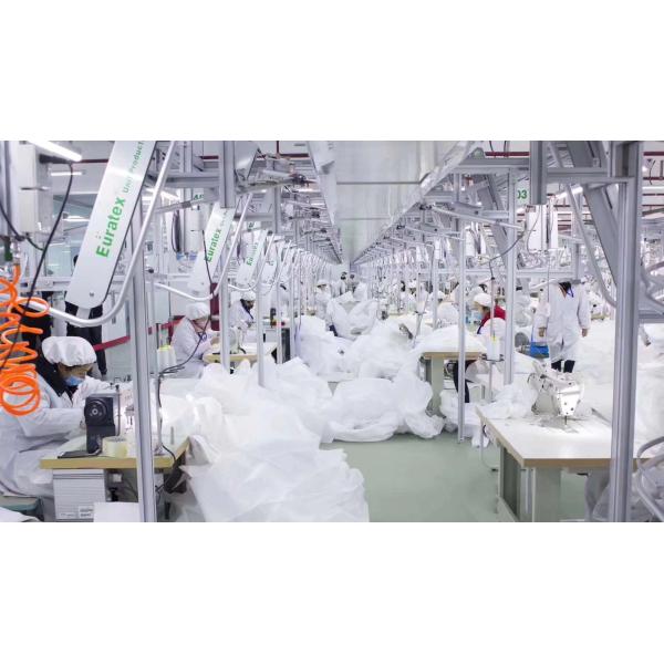 Disposable Non Woven Isolation Gown Long Sleeves With CE Certification
