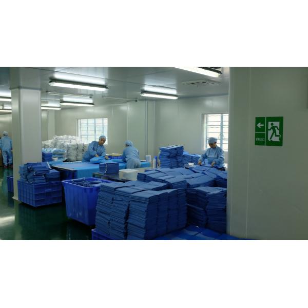 Hospital Use Medical EO Sterile Fenestrated Drape Pack , Hip U Drape