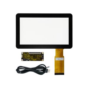 Buy cheap Ultra Responsive 10ms Multi Touch 8'' PCAP Screen With Tempered Glass For Industrial Control Panel product