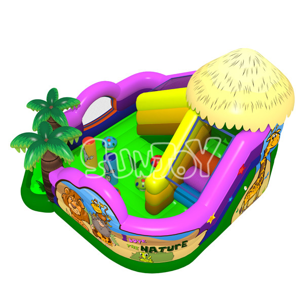 Waterproof Inflatable Play Park Jumping Castle For Party