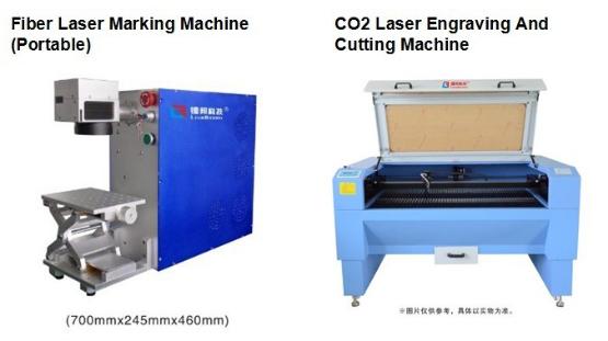 Good Optical Mode Portable Metal Laser Cutting Machine With gold, silver