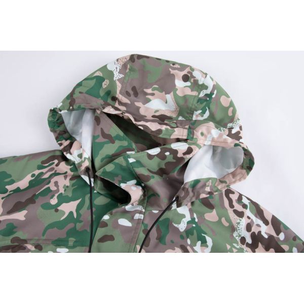 Men's Tactical Softshell Jacket with USB Electric Heating, Windproof and Water-Resistant Fleece Lined Camouflage Hunting Jacket