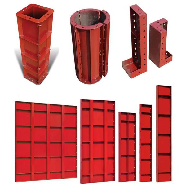 Reusable Adjustable Steel Formwork System with High Load Bearing Capacity for Concrete Construction