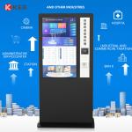 Government Service Terminal Cheque Scanner Document Scanning Self Service Kiosk
