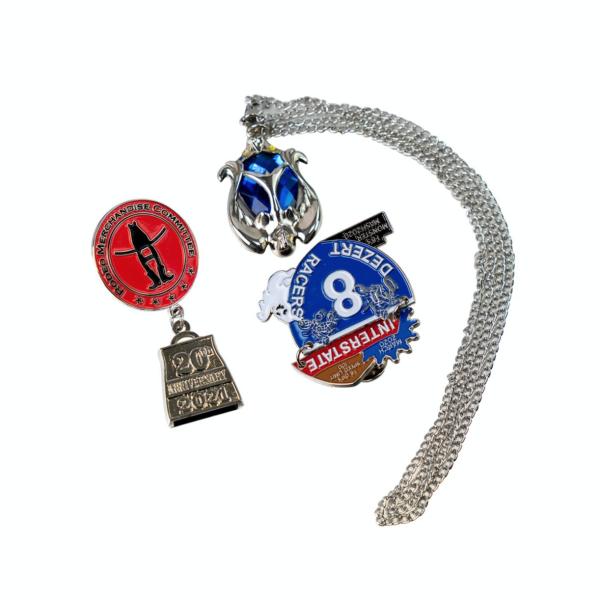 Custom cartoon style lapel pin example 3
